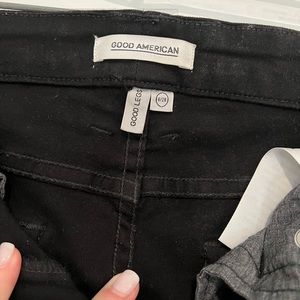 Black Good American skinny jeans (good legs)